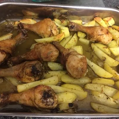 Cosce di pollo al forno alla siciliana: Un classico gustoso