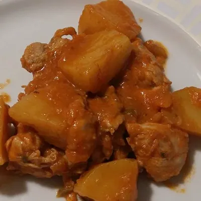 Spezzatino di pollo alla siciliana: A tavola con stile