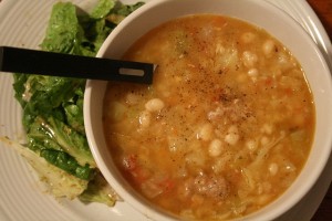 Minestra di cavolo e fagioli
