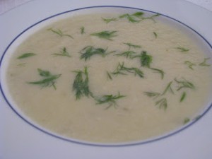 Semolino con il finocchietto selvatico