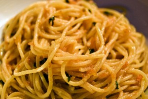 Spaghetti alla carrettiera siciliana