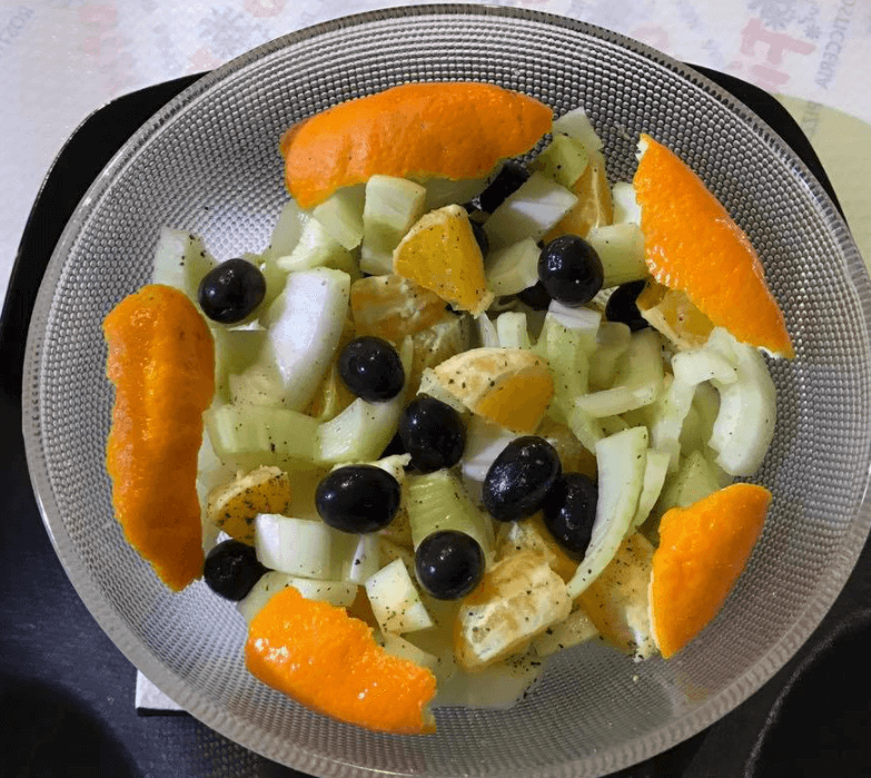 Insalata di arance e olive alla siciliana