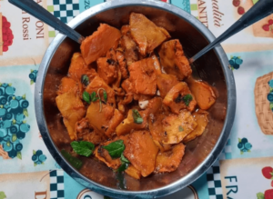 Zucca in agrodolce - ficatu dî sette cannola