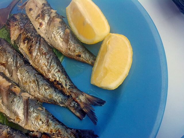 Sarde alla brace