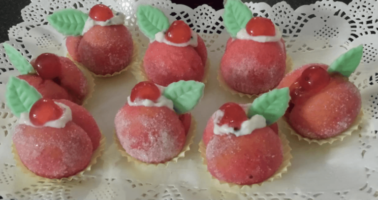 Pesche dolci con ricotta