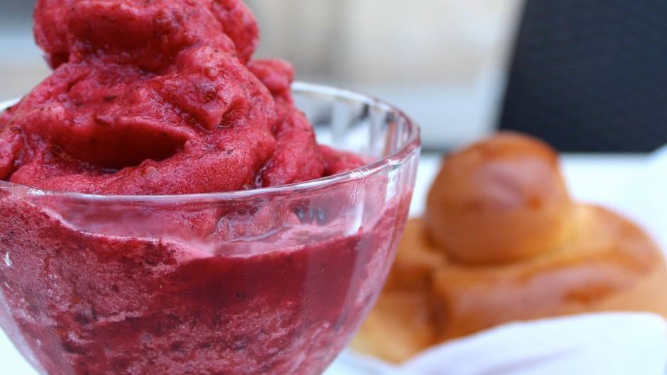 Granita di gelsi