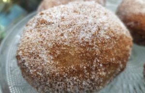 Iris fritta con ricotta
