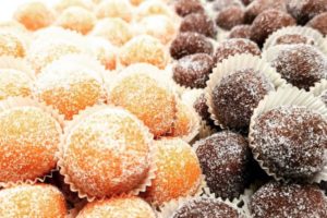 Palline all'arancia