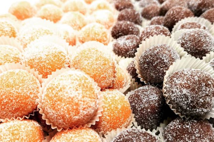 Palline all'arancia