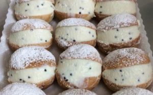 Graffe trapanesi con la ricotta