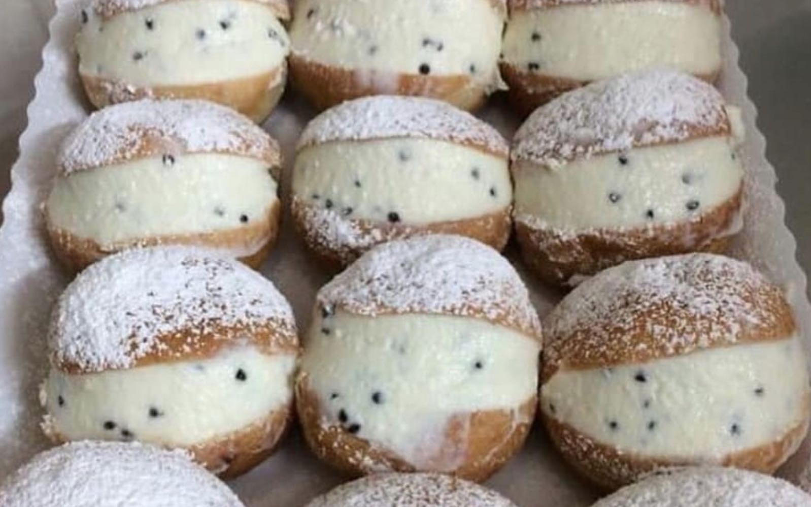 Graffe trapanesi con la ricotta