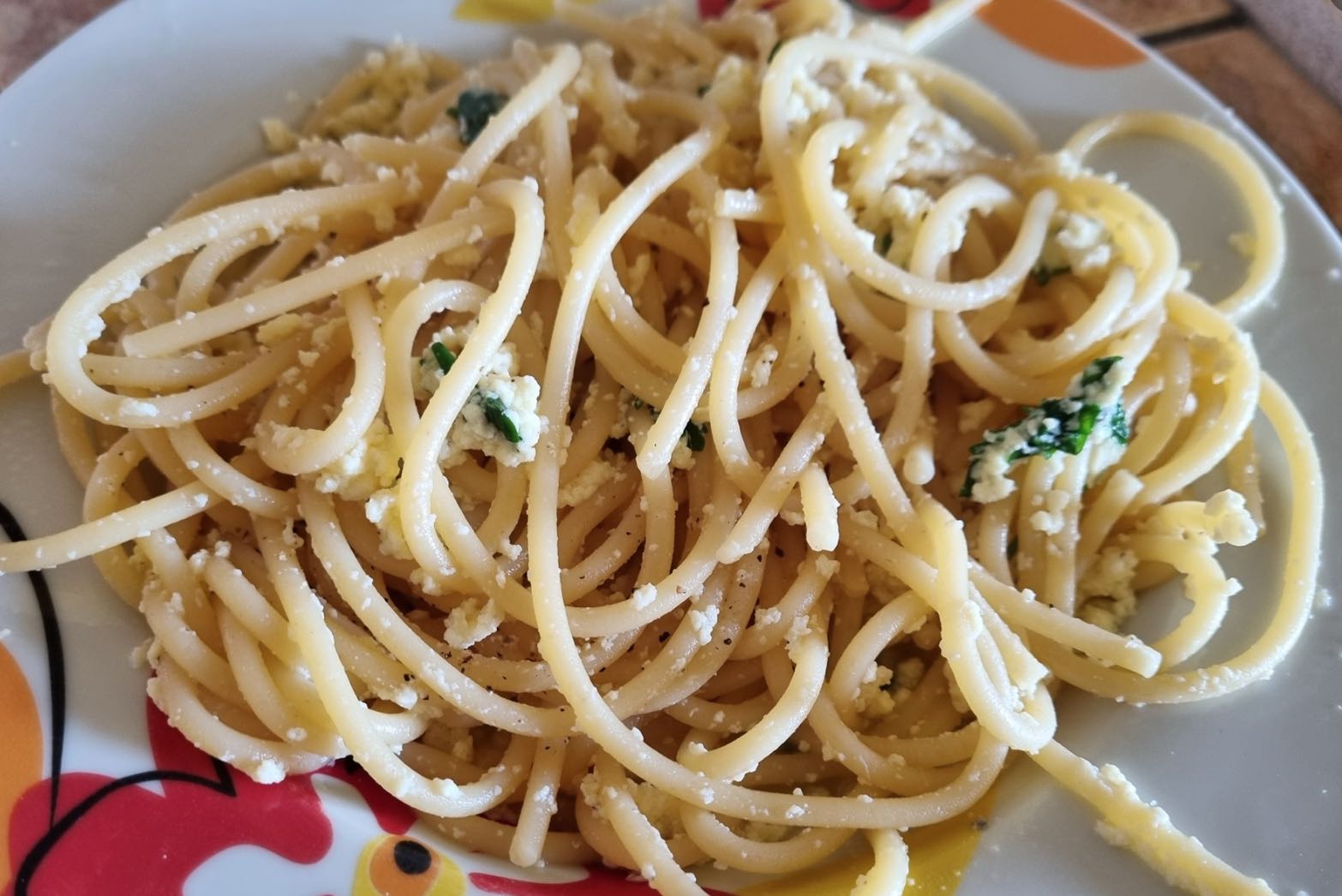 Pasta cû riquagghiu