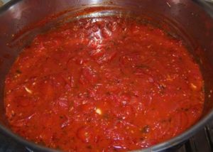 Conza al pomodoro