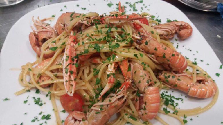 Linguine agli scampi
