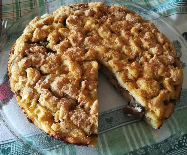 Sbriciolata di patate e salsiccia