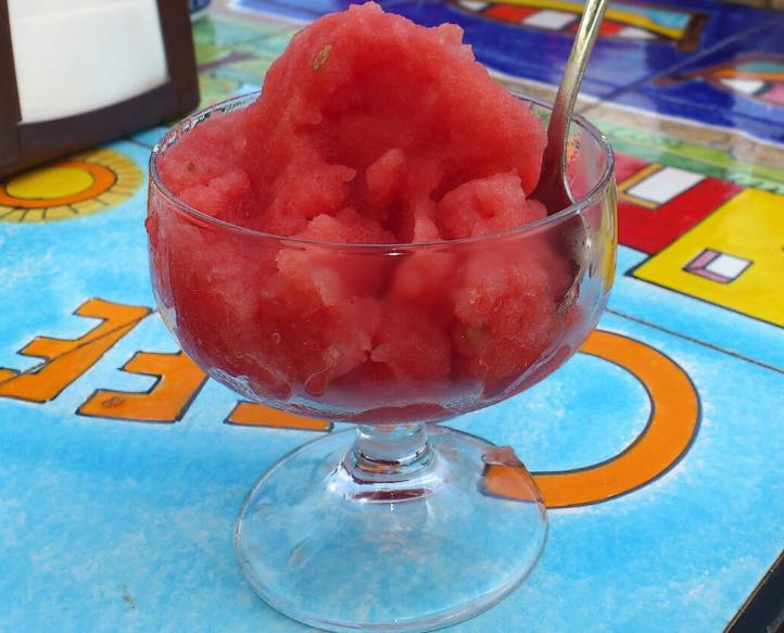 Granita di anguria