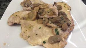 Scaloppine ai funghi