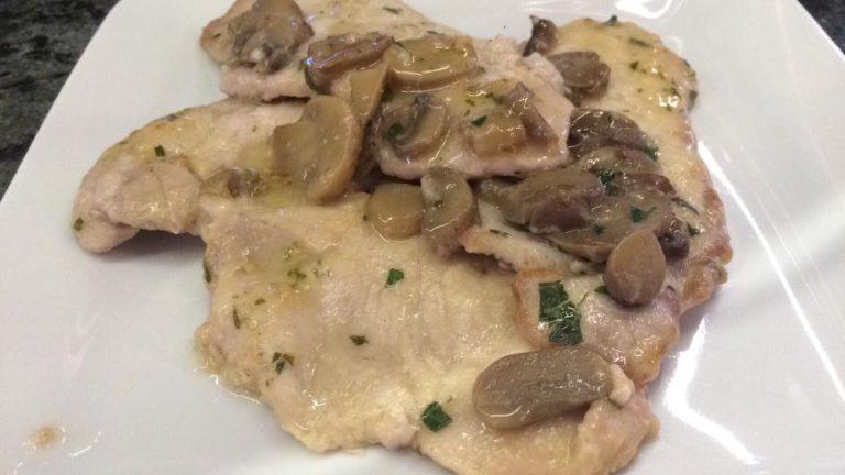 Scaloppine ai funghi