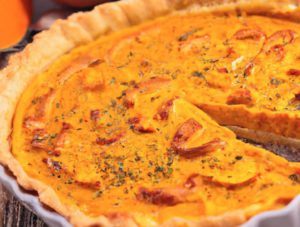 Torta salata di zucca